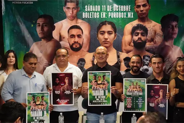 ¡Nueva función de Rosarito Boxing en Mérida!