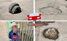Vecinos piden bacheo en calles de esta colonia de Durango