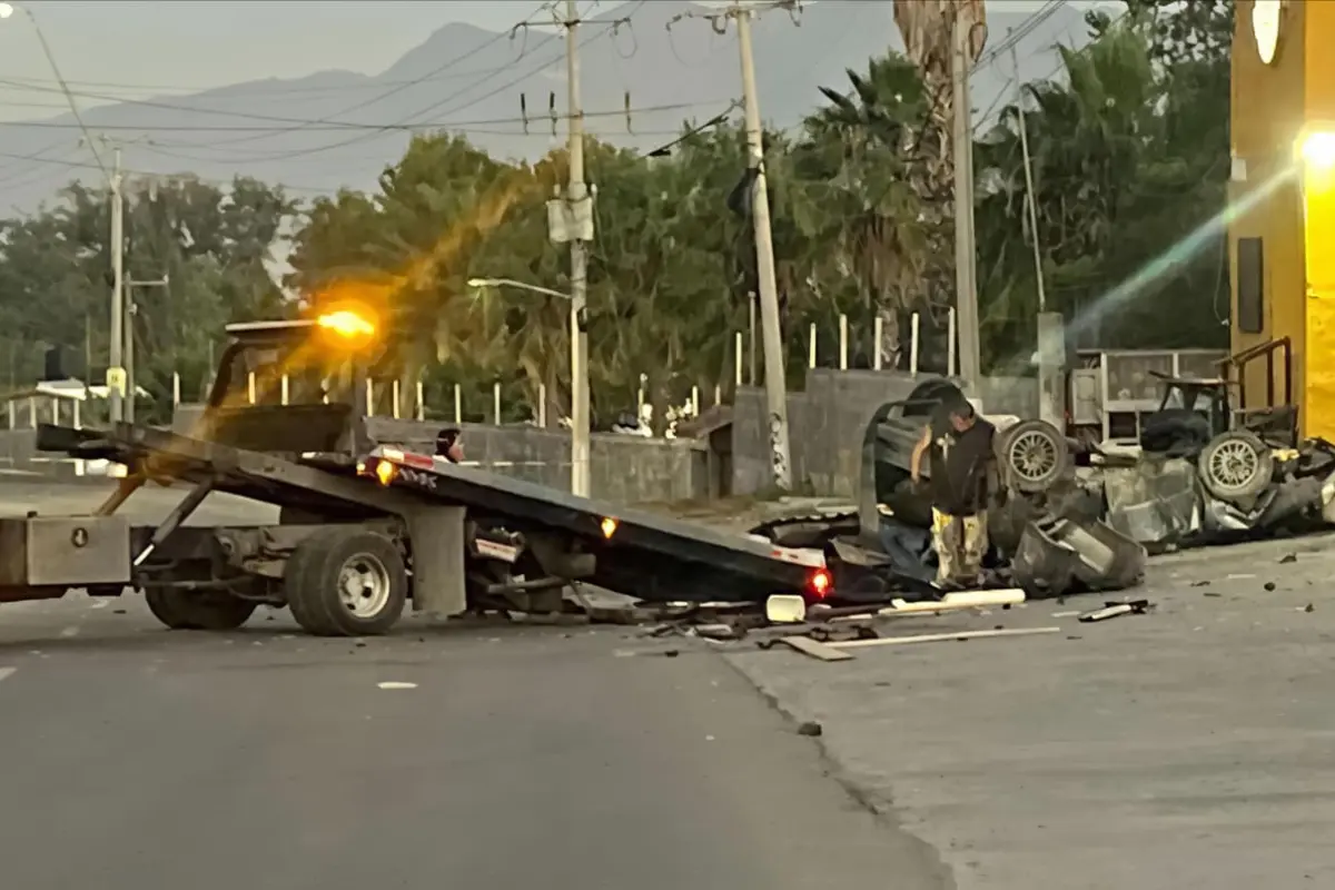 Aún no se determina la causa exacta de la muerte, si se trató de lesiones internas causadas por el accidente o directamente con la pérdida de la cabeza al decapitarse./Foto: Marco Juárez