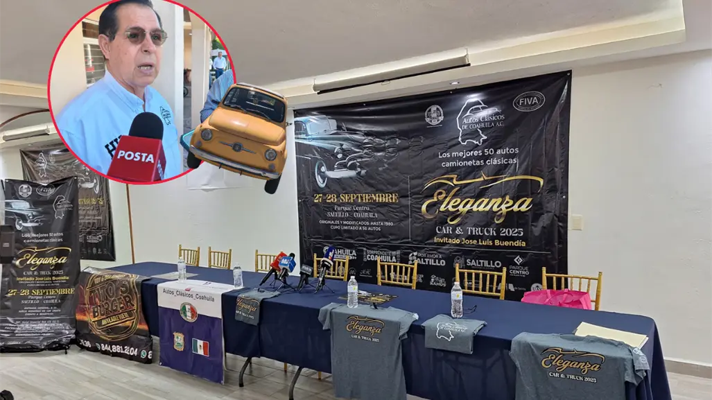 Expo Clásicos Eleganza Car llegará a Saltillo, este es el costo de boletos