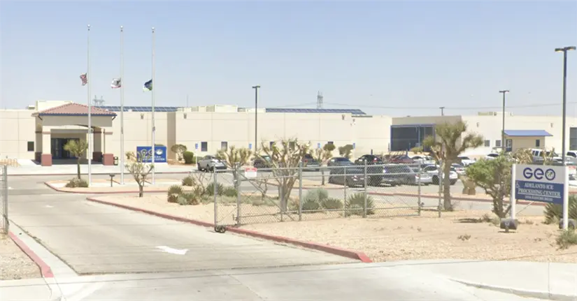 Centro de Detención de Adelanto del ICE. Captura de pantalla: Google Maps