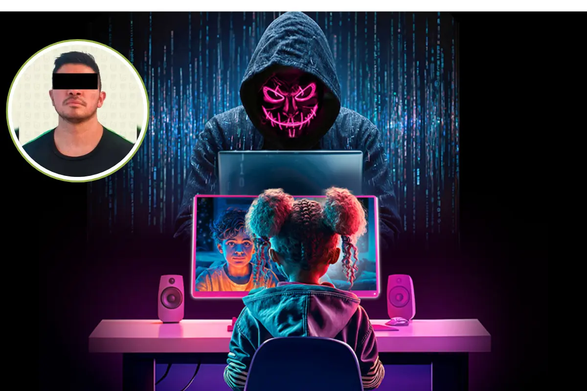 Engaño a menores por internet. Foto: Gaceta UNAM y SSC | Canva
