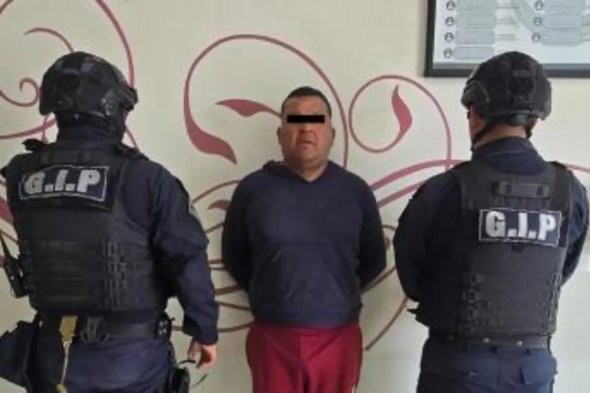 Detenido durante los hechos. Foto: SSEM