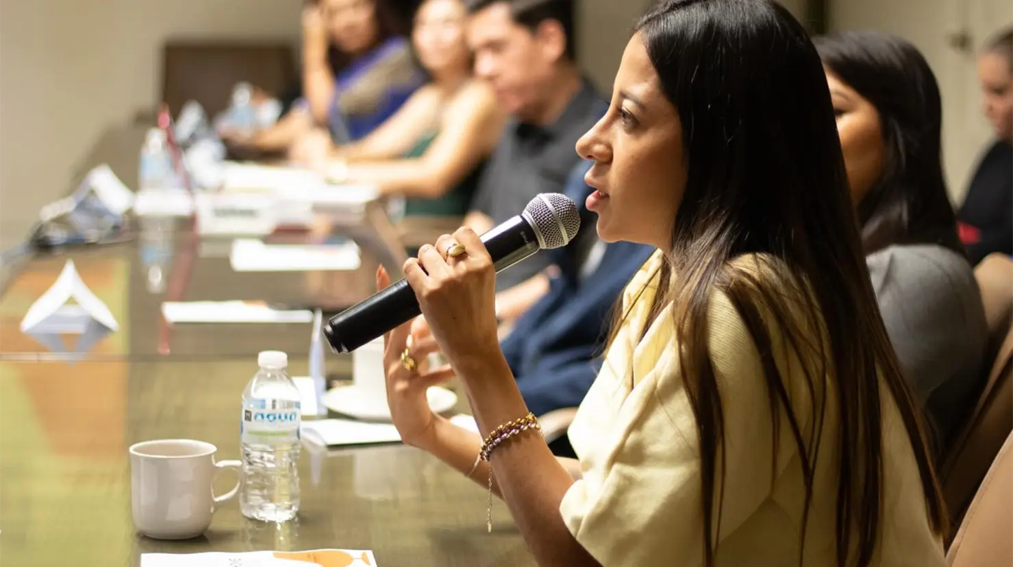 Karen Rivas Santillán, presidenta del Consejo de Empresarios Jóvenes en Durango. Foto: RRSS
