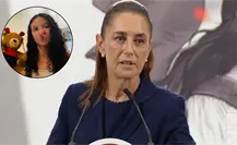VIDEO | Así pusieron al tanto a Claudia Sheinbaum del caso Paloma Nicole en la Mañanera