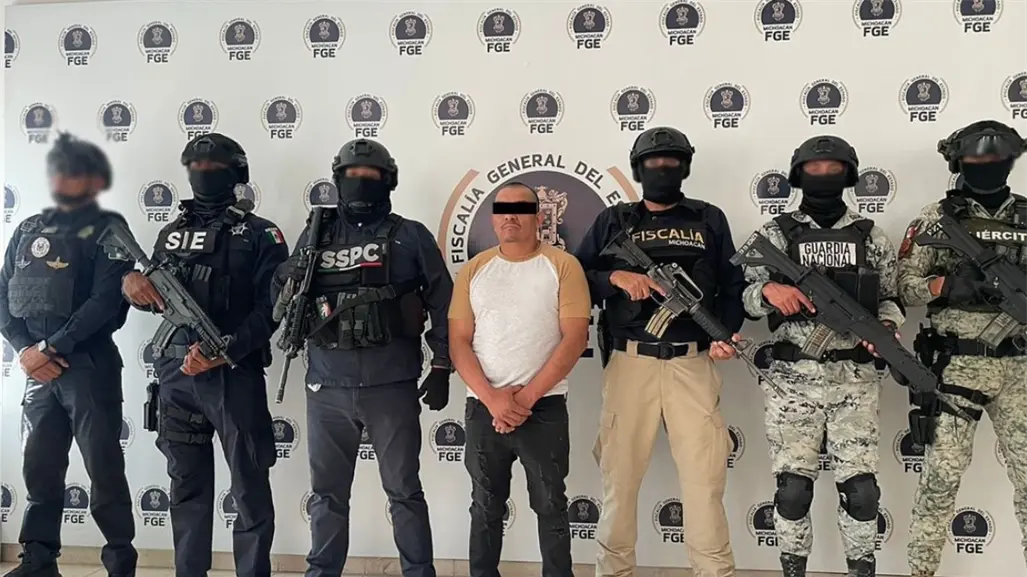 Detienen a Genaro "N", alias "El Silencio", en Uriangato, Guanajuato; confirma Omar García Harfuch