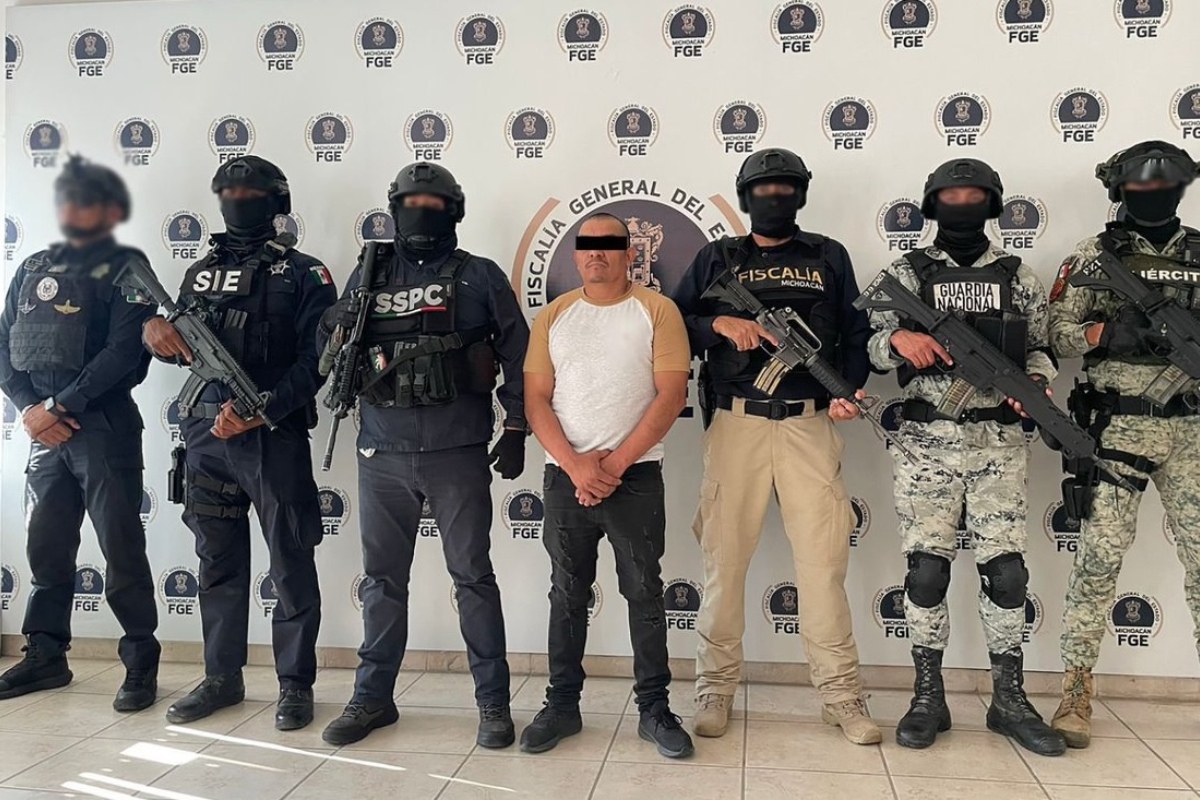 Detienen Genaro "N", alias "El Silencio", en Uriangato, Guanajuato; confirma Omar García Harfuch