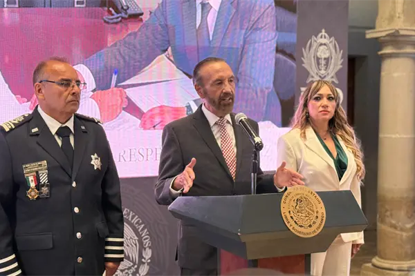 Comparecen ante el pleno del Congreso de Durango el secretario de Gobierno, Seguridad y Fiscalía