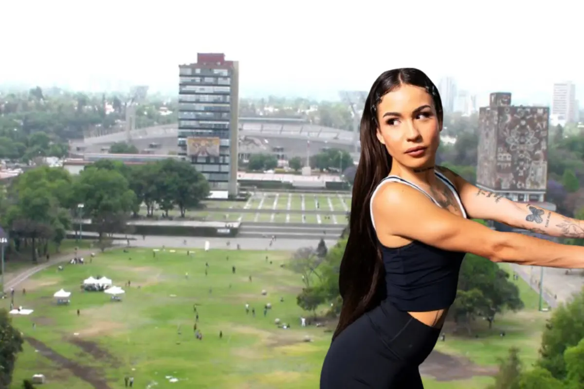 Festival Música Contra el Olvido 2025: EMJAY. Foto: Fundación UNAM y Instagram de EMJAY | Canva