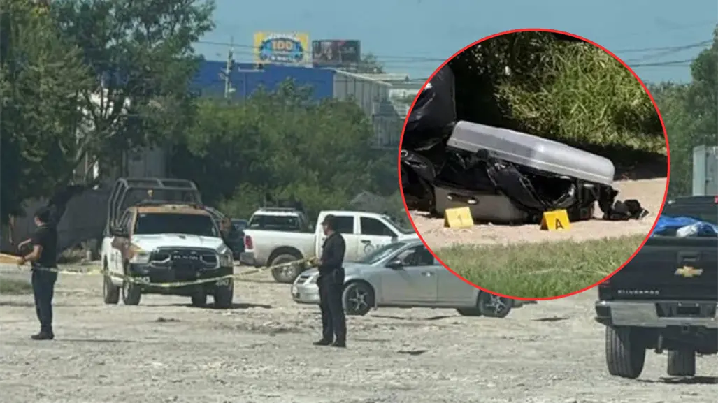 Fiscalía de Tamaulipas identifica los restos humanos que estaban dentro de una maleta en Reynosa
