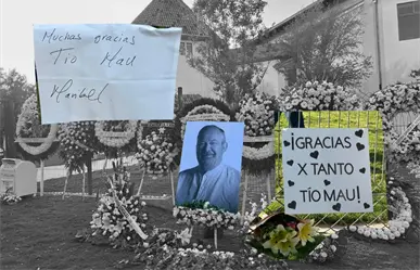 La Milarca se llena de flores tras la muerte de Mauricio Fernández