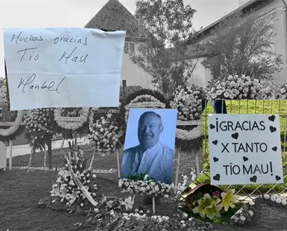 La Milarca se llena de flores tras la muerte de Mauricio Fernández