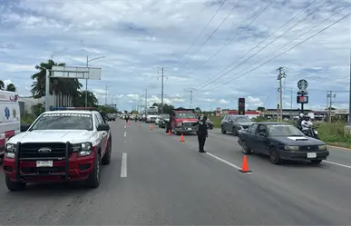 Tensión por fuga de gas en la Mérida-Progreso moviliza a autoridades