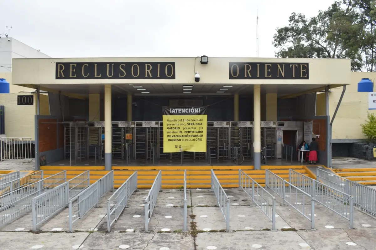 Reclusorio Oriente. Foto: Consejería Jurídica y de Servicios Legales