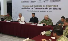 Gabinete de Seguridad y medios de Sinaloa acuerdan fortalecer comunicación en temas de seguridad