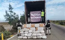 San Quintín: aseguran camión con una tonelada de metanfetamina que salió de BCS