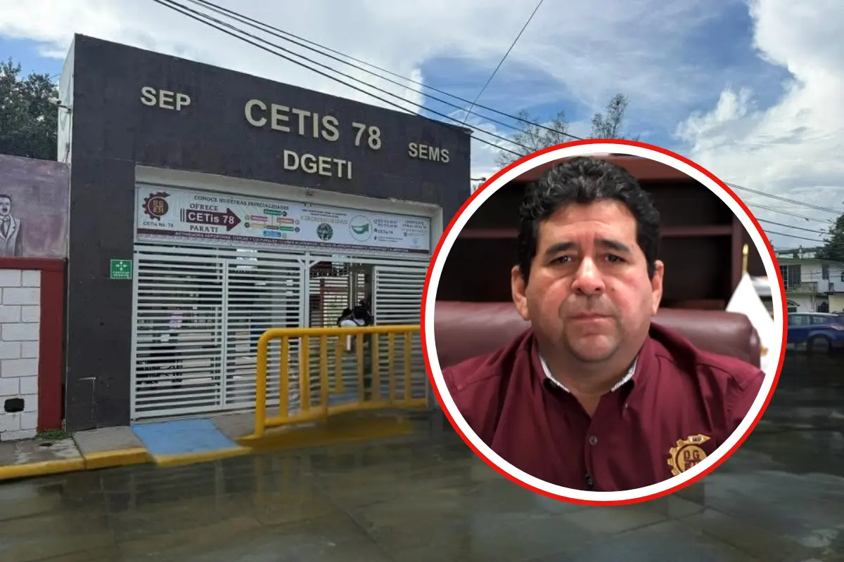 Mtro. Humberto Salvador Meléndez Porras es el nuevo director del CETis 78 en Altamira, Tamaulipas | Foto: Axel Hassel
