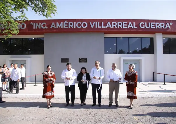 Entregan gimnasio de Normal de Educadoras en Victoria con inversión de casi 12 millones de pesos