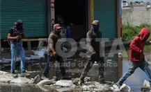 “Perdimos casi todo”: vecino de San Pedro Tultepec relata cómo vive por desbordamiento del Río Lerma