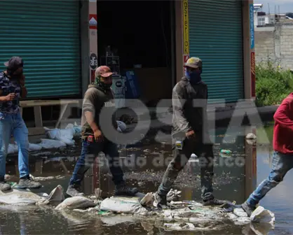"Perdimos casi todo": vecino de San Pedro Tultepec relata cómo vive por desbordamiento del Río Lerma