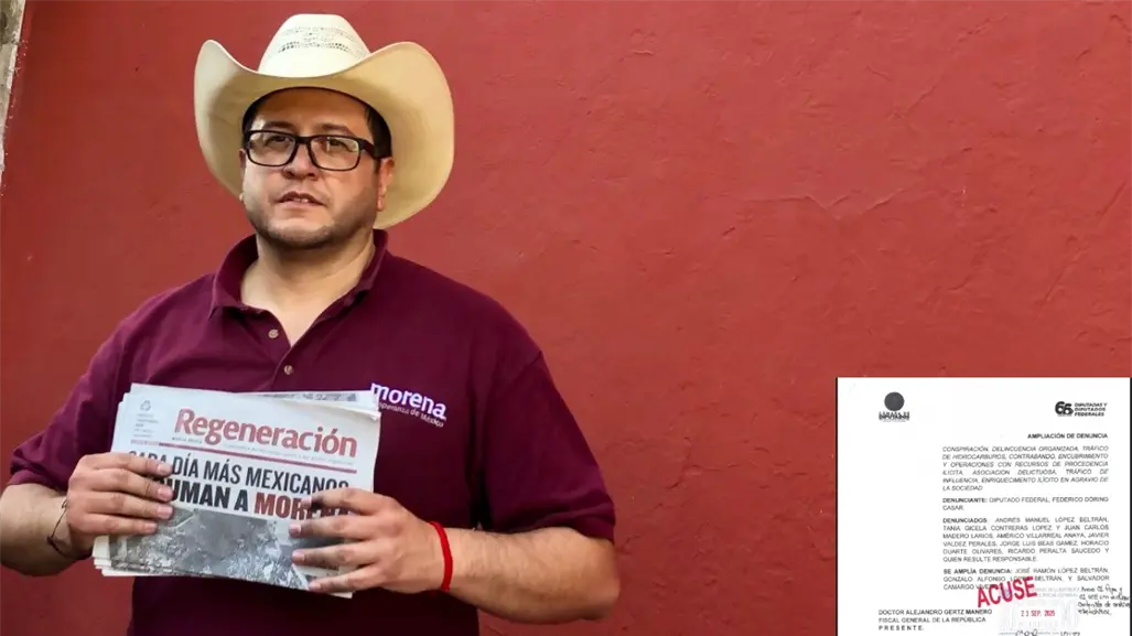 José Ramón López Beltrán, hijo de AMLO, rechaza acusaciones sobre actividades ilícitas