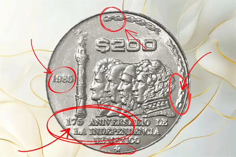 La búsqueda de monedas de 200 pesos entre coleccionistas refleja un interés por objetos que aumentan su valor con el tiempo. Foto: Canva