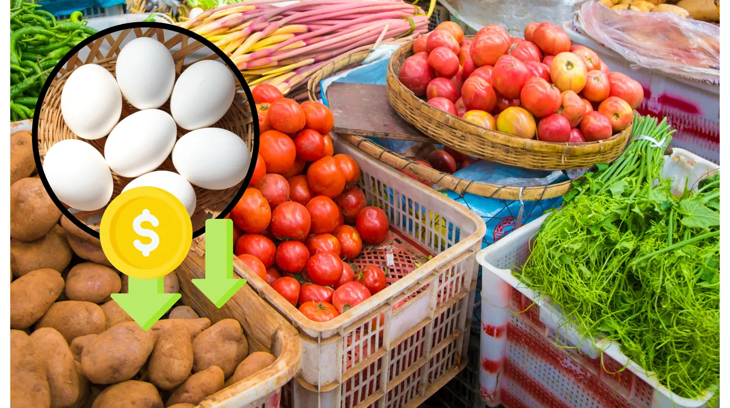Algunos productos que venden en el mercado son más baratos que en los supermercados. Foto: Especial.