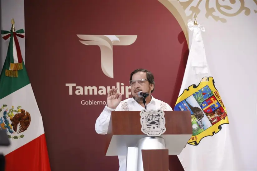 Miguel Ángel Valdez García, secretario de Educación de Tamaulipas | Foto: gobierno de Tamaulipas