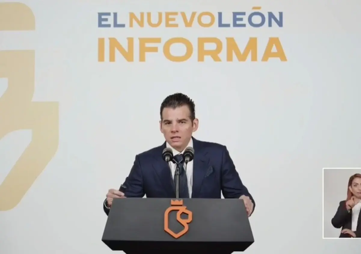 Miguel Flores, secretario general de gobierno de Nuevo León. Foto: Gobierno de Nuevo León.