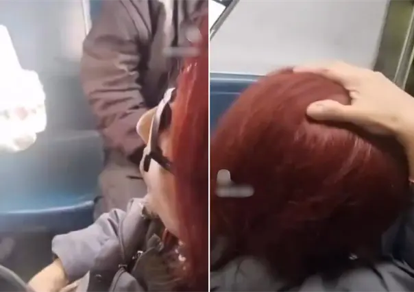 VIDEO | Usuaria del Metro de CDMX acusa falsamente a hombre por haberla golpeado