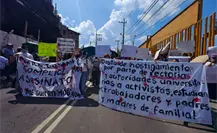 Tras asesinato de alumno, estudiantes del CCH Sur exigen mayor seguridad en el plantel