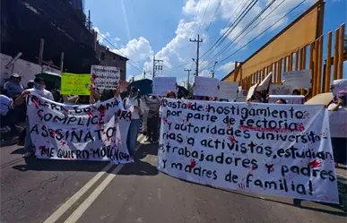 Tras asesinato de alumno, estudiantes del CCH Sur exigen mayor seguridad en el plantel