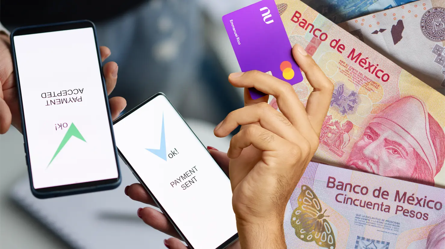¿Tienes tarjeta NU México? Aquí te decimos si tienes que cambiar tu MTU. Foto: Canva | NU México.