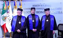 UANL entrega Doctorado Honoris Causa a tres líderes en economía, medio ambiente y educación