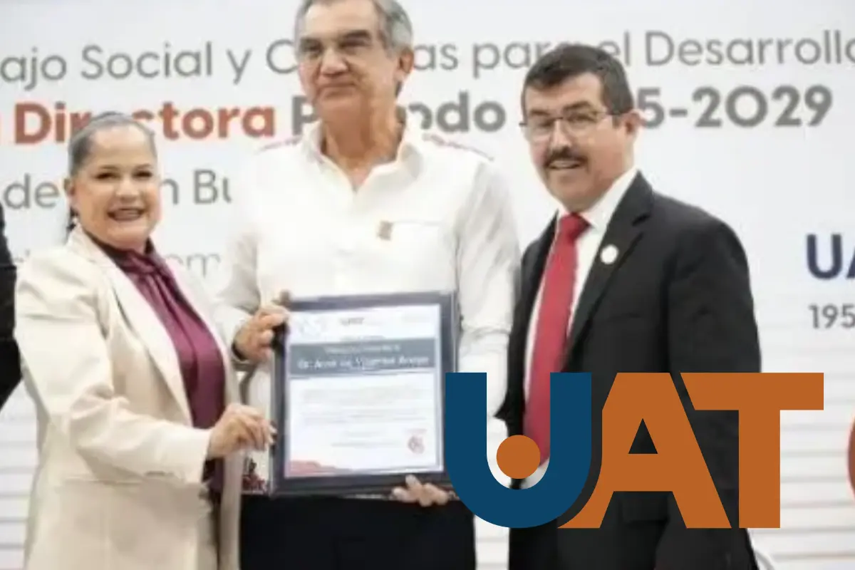 El evento contó con la presencia del gobernador Américo Villarreal Anaya como testigo de honor, quien subrayó la importancia de formar profesionales sensibles a las necesidades sociales. Foto: UAT
