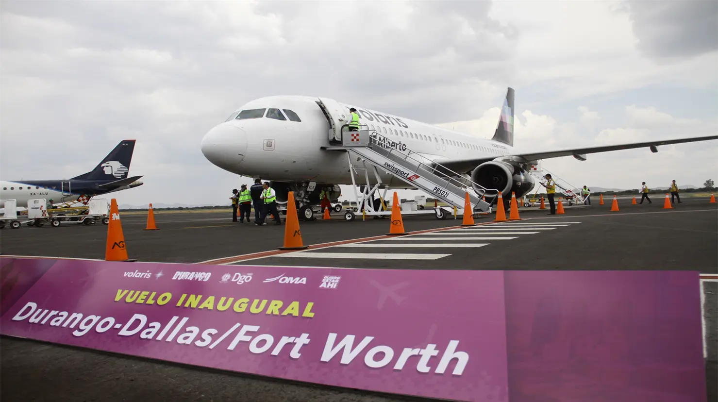 Aeropuerto de Durango, 2019 | Foto: Secretaría de Turismo de Durango