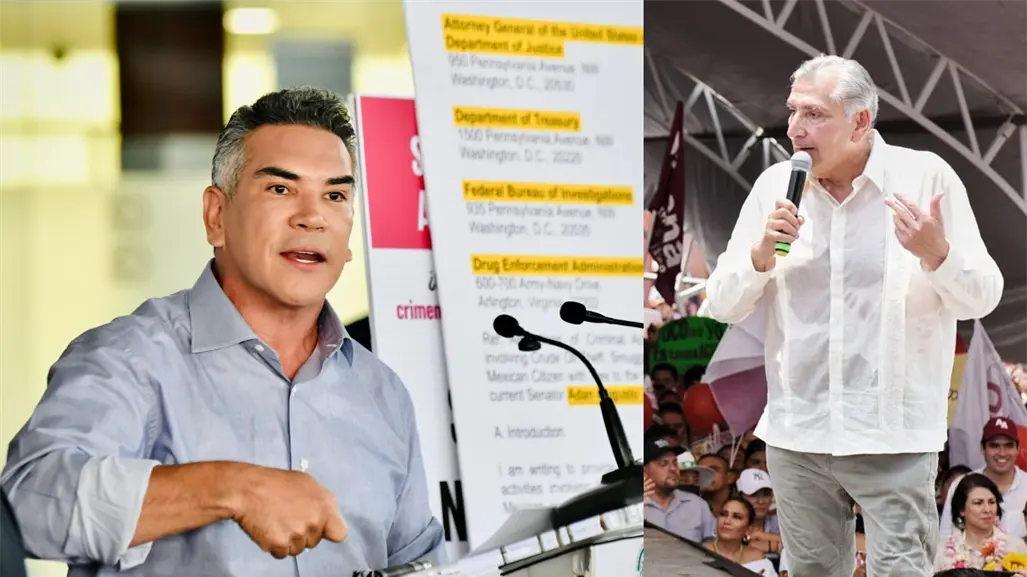 Estas son las acusaciones que Alito Moreno presentó contra Adán Augusto López ante la DEA y el FBI