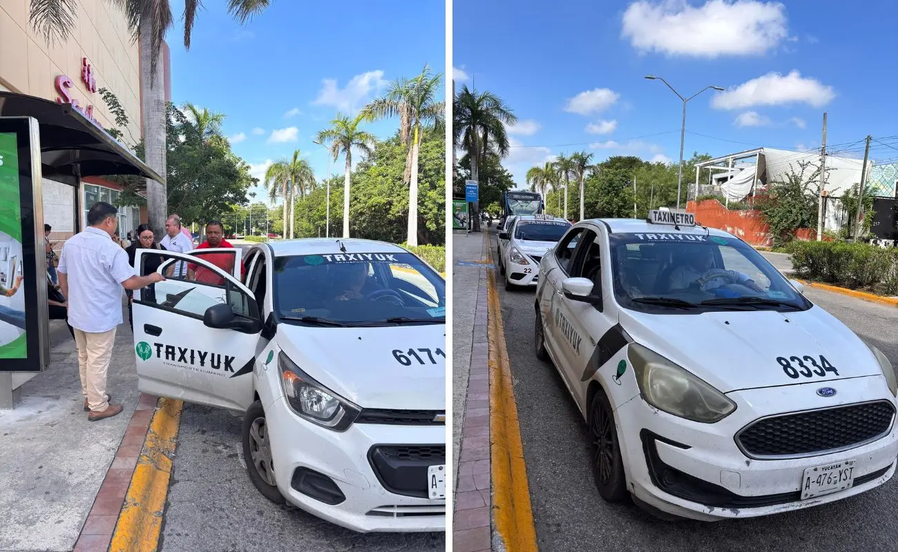 ¿Por qué se activó el operativo de taxis en Mérida? Foto: Cortesía | Canva