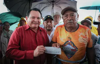 Joaquín Díaz Mena Impulsa el campo yucateco con nuevas obras en Samahil, Yucatán