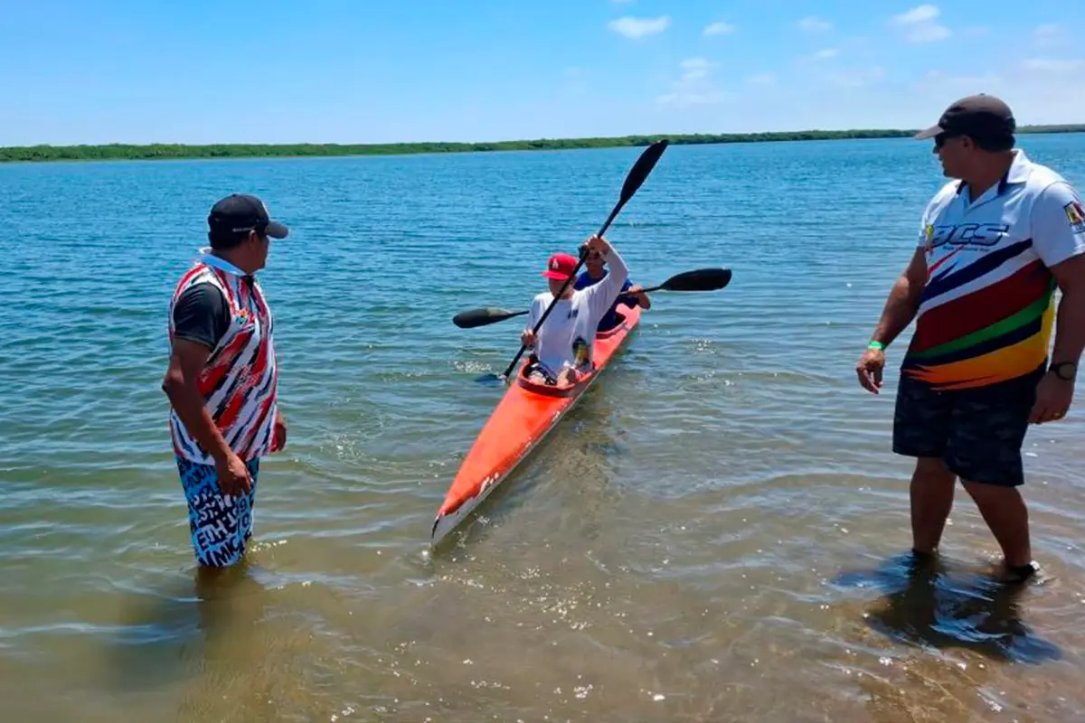 Ya empiezan a practicar aguas del municipio comundeño, así que no es un sueño tan lejano tener un selectivo para competir el próximo año. Foto: Insude.