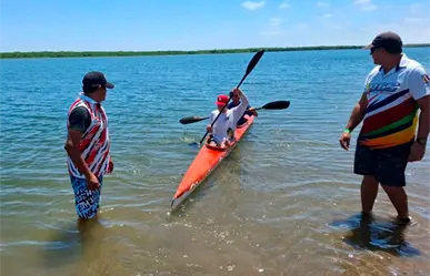 Comondú impulsa el canotaje en sus playas; van por la Olimpiada Estatal 2026