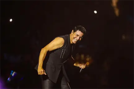 Ya esta en Tampico Chayanne, así fue su llegada al sur de Tamaulipas