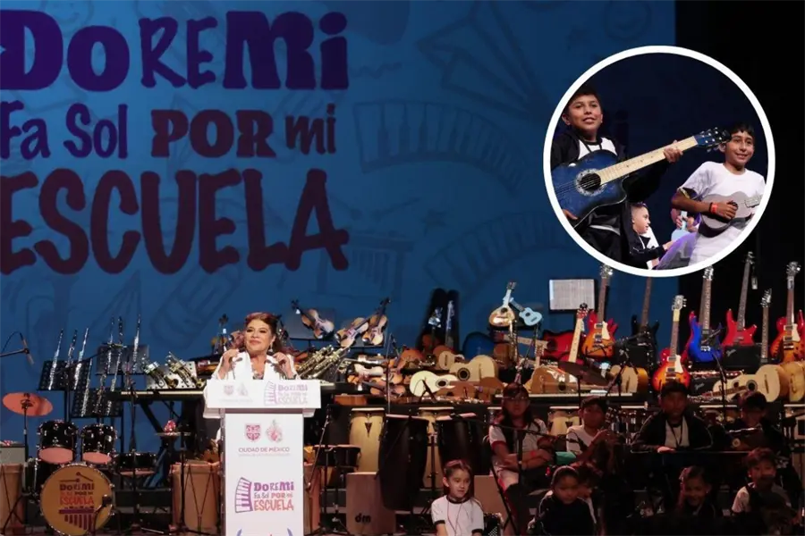“Do, Re, Mi, Fa, Sol por Mi Escuela”: la apuesta de Clara Brugada para transformar la educación