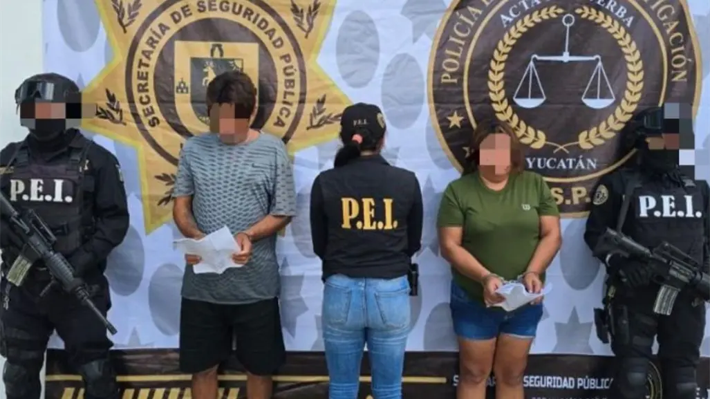 Cateo en Dzidzantún termina con la detención de a "Bicho Leche" y su pareja