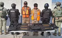 Operativo deja 2 detenidos y equipo táctico asegurado en Dr. Coss, Nuevo León
