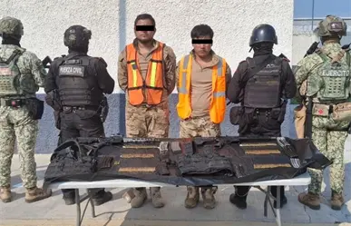 Operativo deja 2 detenidos y equipo táctico asegurado en Dr. Coss, Nuevo León