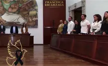 Justicia para Nicole: Cabildo de Durango guarda minuto de silencio y pide cero impunidad en el caso