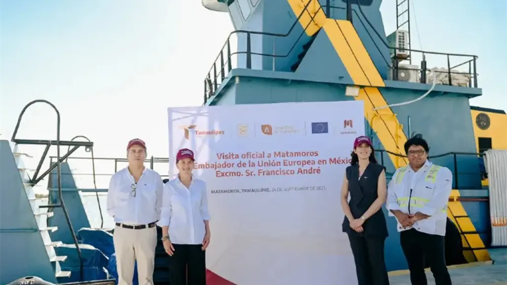 Embajador de la Unión Europea hace gira de trabajo por Tamaulipas