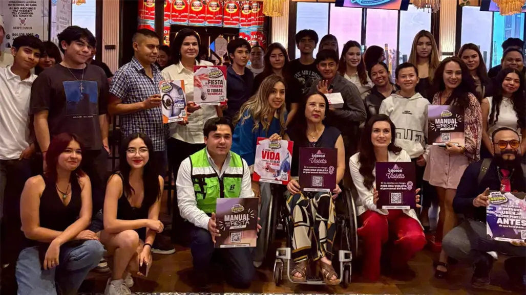 Con Fiesta Segura, Saltillo capacita bares para proteger a jóvenes en la vida nocturna