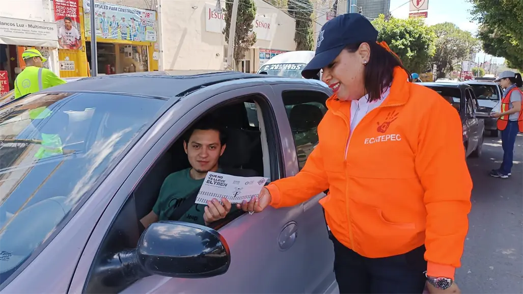 "Que no te lleve el tren": Ecatepec lanza campaña para prevenir accidentes ferroviarios